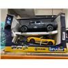 Image 1 : Bruder Toys Dodge Ram 2500 Power Wagon Pickup Truck with Race Car & Trailer 1:16