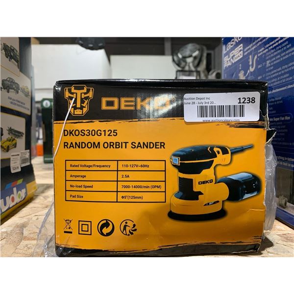 Deko DKOS30G125 Random Orbit Sander