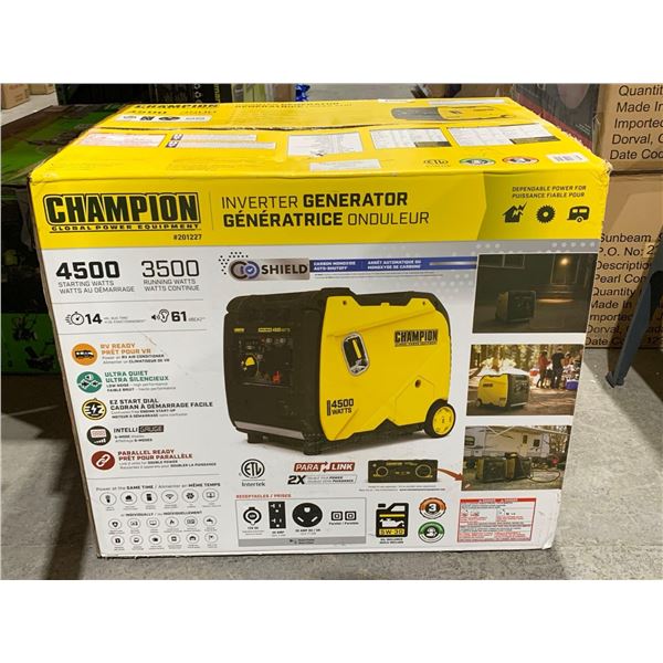 Champion Global Power Equipment Inverter Generator