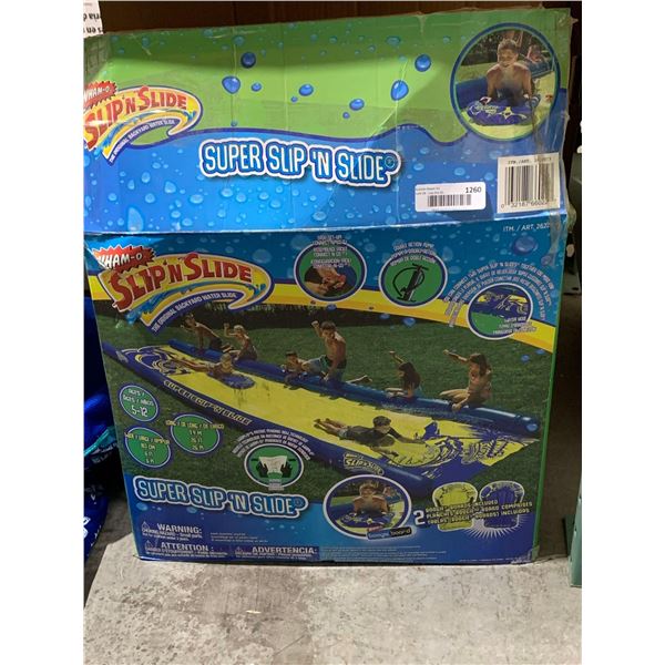 Wham-O Super Slip 'N Slide 2 boogie boards included 26 ft x 6 ft