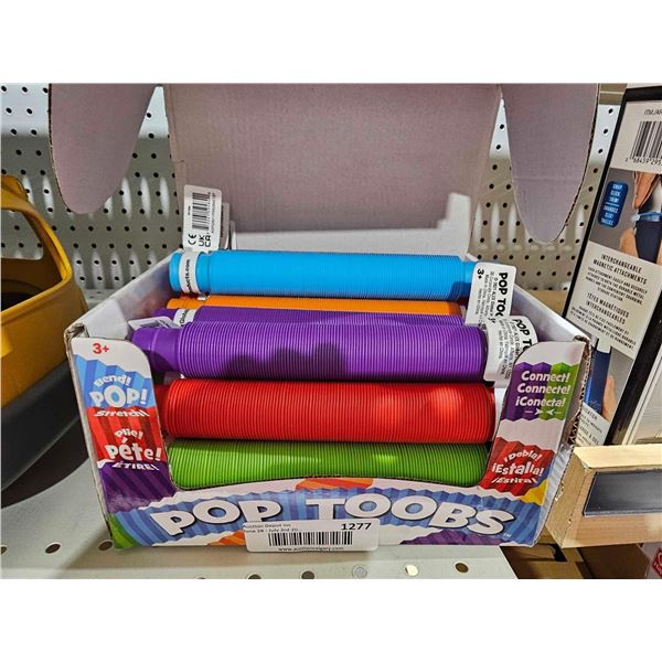 Case Lot of Pop Tubes Toys
