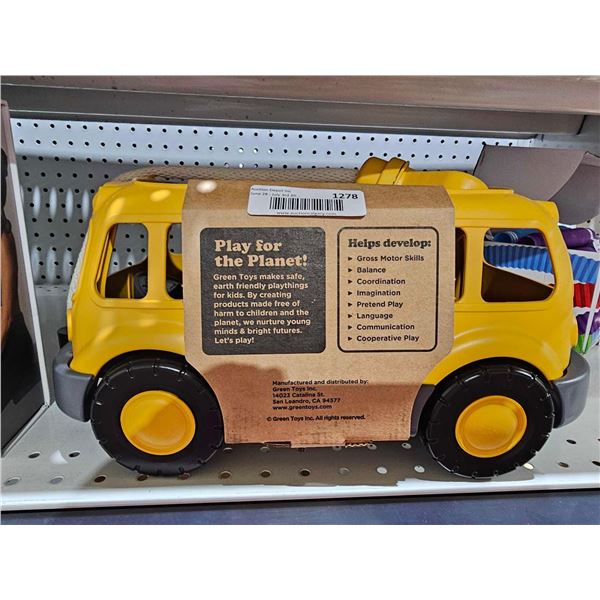 Green Toys School Bus Wagon