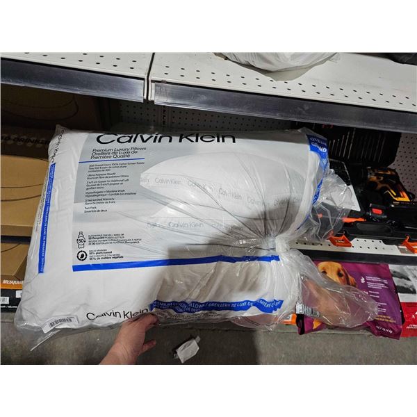 Calvin Klein Pillows - Standard Queen Size - Lot of 2