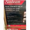 Image 2 : NEW Sunbeam Pearl Concrete Fire Bowl ( converts to Propane or natural Gas)