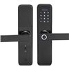 Image 1 : Entry Door Lock Artificial Intelligence Electronic Handle Lock,for Home Security,for Anti-Theft