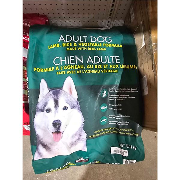 Kirkland Adult Lamb & Rice Dog Kibble 18.14 Kg