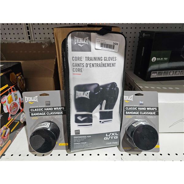Everlast Boxing Glove & Wrap Set