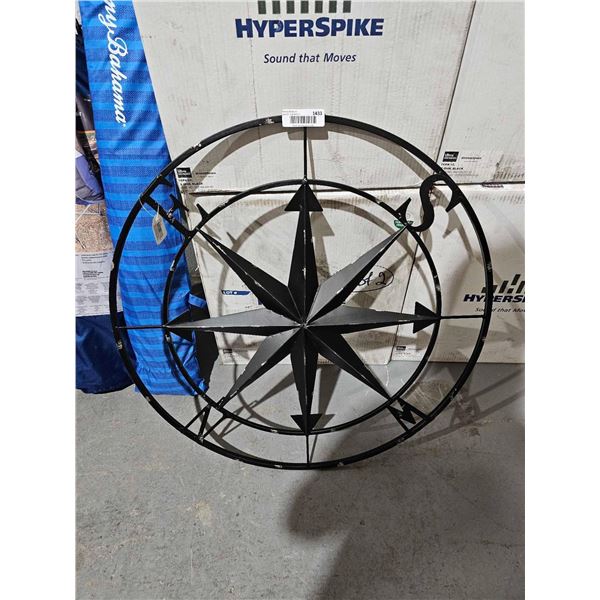 Koopers Metal Compass Wal Art