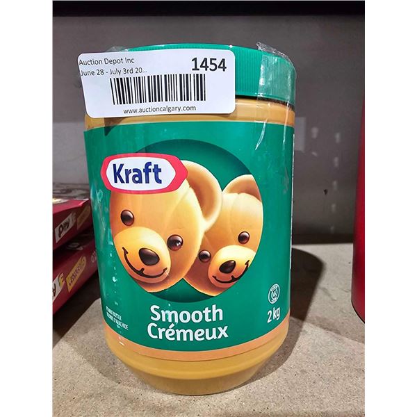 Kraft Smooth Peanut Butter 2 Kg