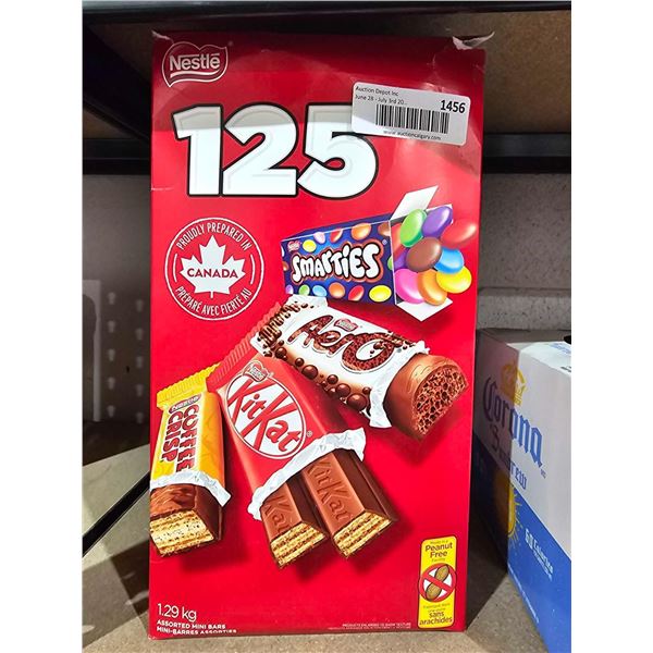 Nestle Mini Candy Bars - Assorted Flavors - 1.29 Kg