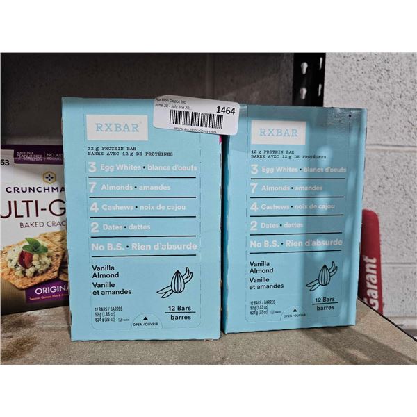 RX Bar Vanilla Almond Snack Bars 2x12x52g