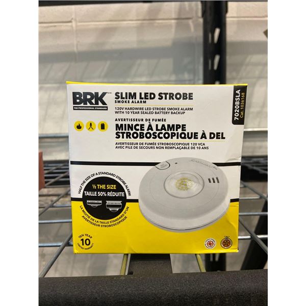 BRK Slim LED Strobe Smoke Alarm