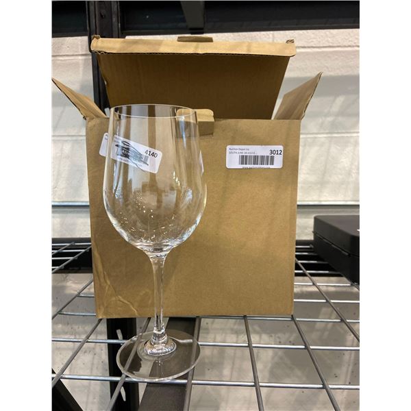19-Ounce Plastic Stem Wine Glass Set Of 6