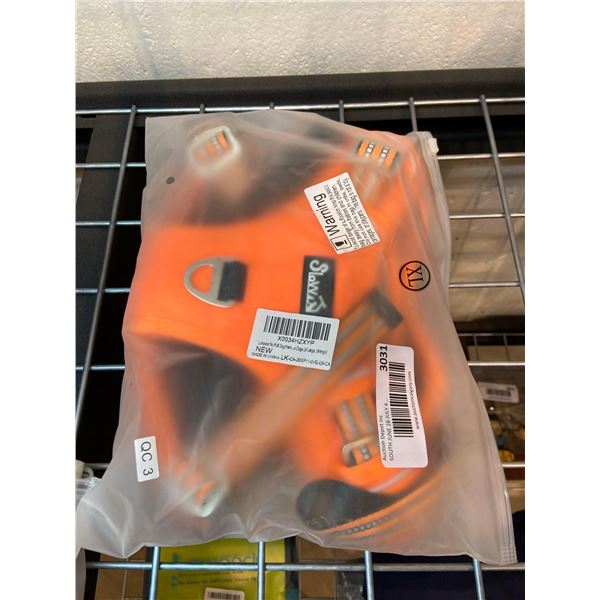 Lukovee - No Pull Dog Harness (X-Large, Orange)