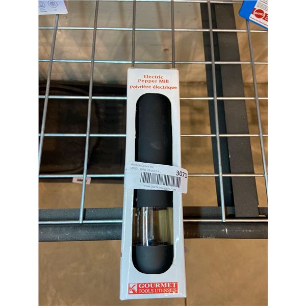 Gourmet - Electric Salt and Pepper Mill, Black