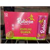 Image 1 : Rubicon Exotic Sparkling Guava Beverage 12 x 355ml