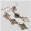 Image 2 : Silver Earrings (~Size 0) (~length 0inches) (~weight 3.33g), Suggested Retail Value $120