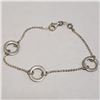 Image 1 : Silver Bracelet (~Size 0) (~length 7inches) (~weight 4.8g), Suggested Retail Value $140