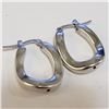Image 2 : Silver Earrings (~Size 0) (~length 0inches) (~weight 3.75g), Suggested Retail Value $120