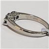 Image 3 : Silver Moissanite(1.05ct) Ring (~Size 7)(Ring is resizable for $40) (~length 0inches), Suggested Ret