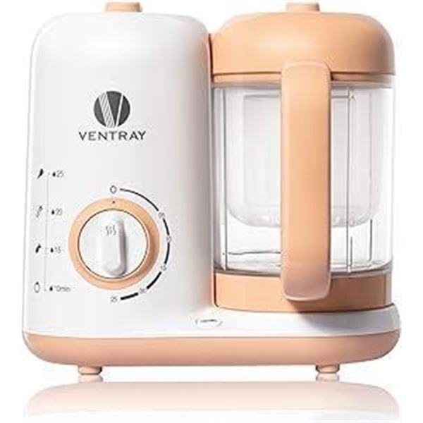 VENTRAY Baby Food Maker, All-in-one Baby Food Processor, BPA-Free Steamer & Blender, Easy to Clean -