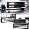 Image 1 : MOVOTOR LED Headlight Assembly 500% Bright Anti-glare Headlights with Welcome DRL Turn Signal Compat