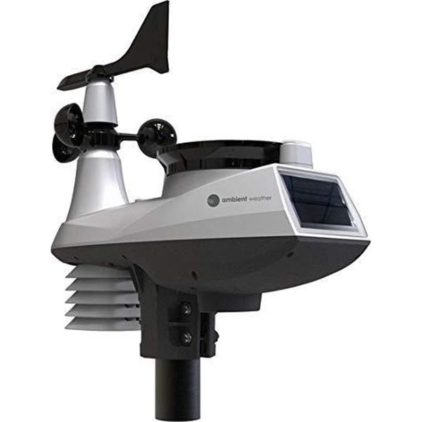 Ambient Weather Falcon WS-8480A Fan Aspirated Smart WiFi Weather Station with Remote Monitoring and 