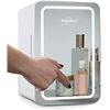 Image 1 : Koolatron Cosmetics Fridge w/Lighted Makeup Mirror, 6L Portable Skincare Refrigerator w/LED Ring Lig