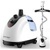 Image 1 : CIRAGO LS-609C Professional Heavy Duty Hanging Clothes Steamer,2.2 L(74OZ) 80min of Continuous, 2 Le
