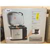 Image 2 : Masterbuilt® 3-in-1 10 Liter XL Electric Fryer, Boiler and Steamer Combination with Drain Basket and