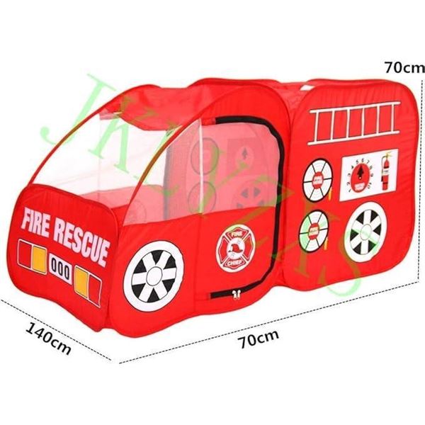 Children's Tent Children's Indoor fire Truck Tent Room Game House Foldable Children Outdoor car Toy 
