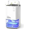 Image 1 : Heelay Dehumidifiers for Home Damp, 320 sq. ft Smart Electric Dehumidifier 40 OZ with 35dB Ultra Qui