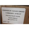 Image 2 : BTE DE 50 PROTECTEURS FACIAL
