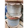 Image 2 : LOT DE 2 BOBINES DE CABLE D'ACIER, +/- 500' X 1/4"