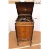 Image 1 : *Victrola Floor Gramophone with Crank - 36"H
