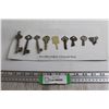 Image 1 : (10) Old/Unusual Keys