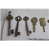 Image 2 : (10) Old/Unusual Keys