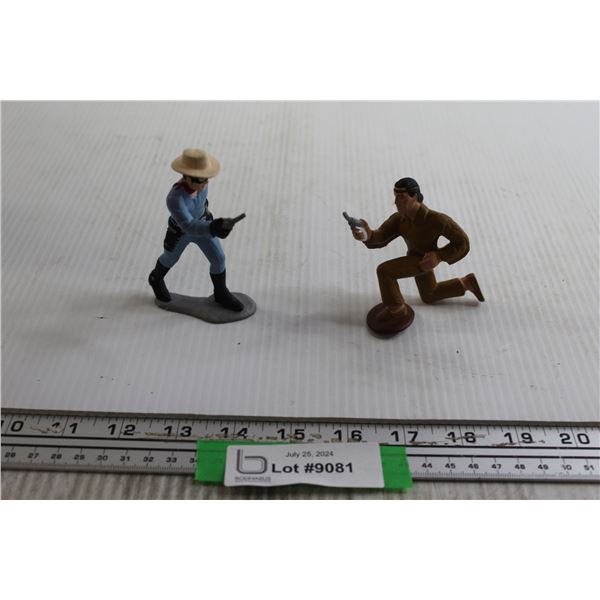 (2) Palladium 1990 Figurines