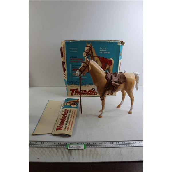 Thunderbolt Western Toy Horse