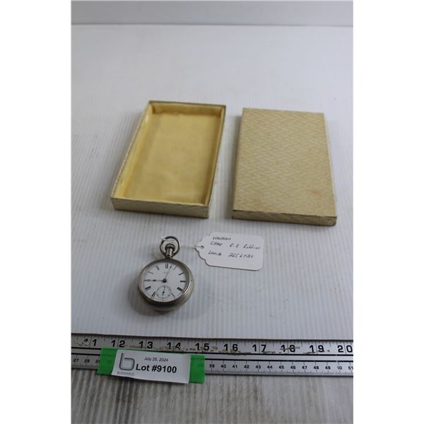 ^Waltham Grade R.E. Robbins Pocket Watch
