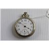 Image 2 : ^Waltham Grade Sterling Pocket Watch - Works