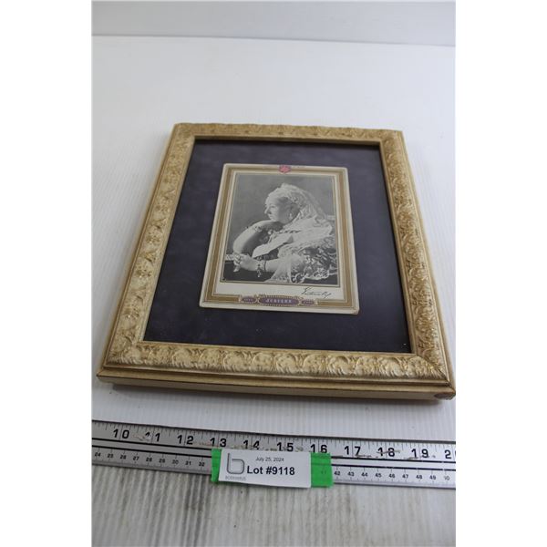 Antique Queen Victoria Jubilee Photograph - 11" x 13"