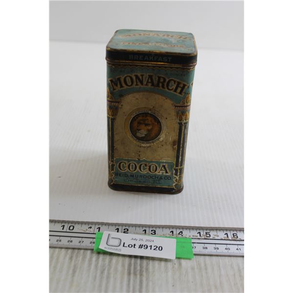 Monarch Cocoa Tin