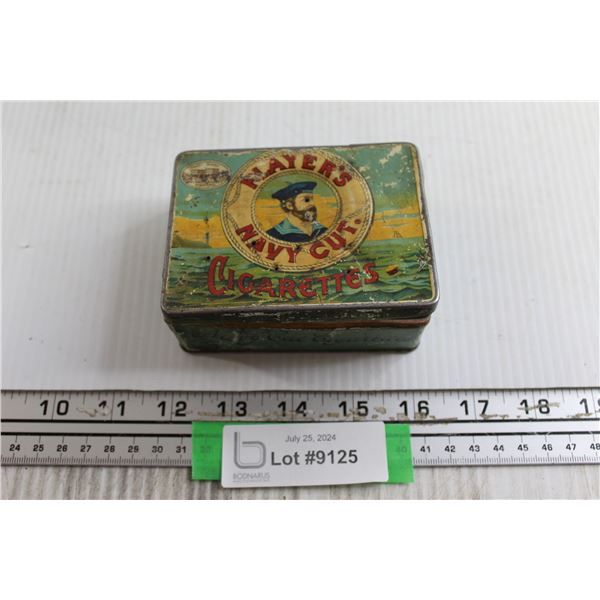 Player's Navy Cut Cigarette Tin