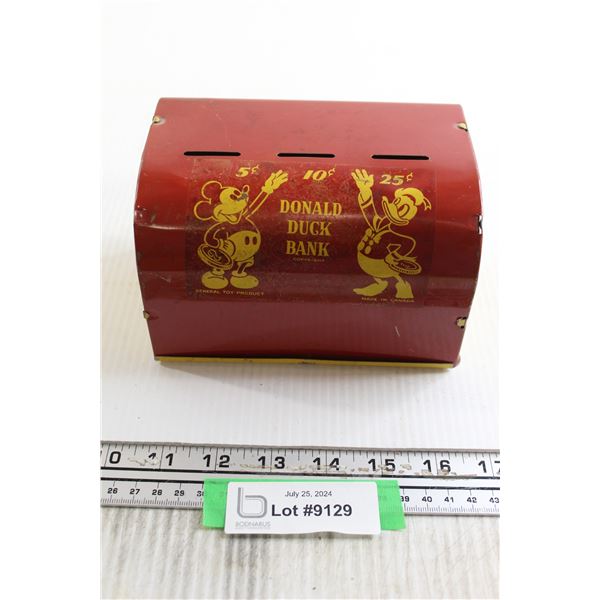 Donald Duck Coin Bank