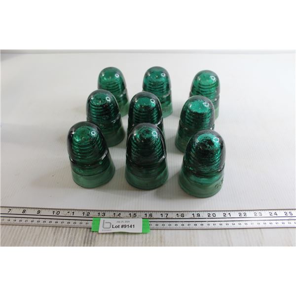 (9) Glass Insulators