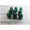 Image 1 : (9) Glass Insulators