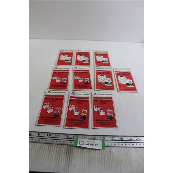 (10) Massey-Ferguson 1960s Parts Ad Booklets - NOS