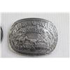 Image 3 : (2) Hesston National Finals Rodeo 1994 & 1995 Belt Buckles