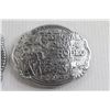 Image 3 : (2) Hesston National Finals Rodeo 1996 & 1997 Belt Buckles